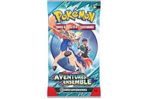 Pokémon – Booster Aventures Ensemble | 10 Cartes Officielles JCC | Extension Écarlate & Violet | Cartes Aléatoires Dont Pokémon-ex et Illustrations Spéciales