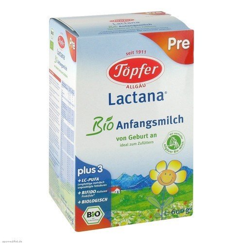Preisvergleich Produktbild Toepfer Lactana Bio pre, Pulver, 600 g
