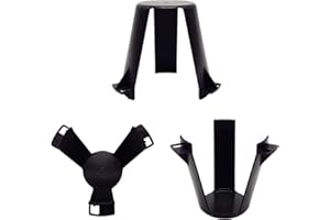 ‎MY PLAST My Plast Abstandshalter für Einbaustrahler - Flammhemmende Hitzeschutz Kunststoff Halterung, schützende Decken-Abstandhalter für tiefe Halogen- oder LED-Lampen, Ø Aussparung 62-90 mm [30 Stück]