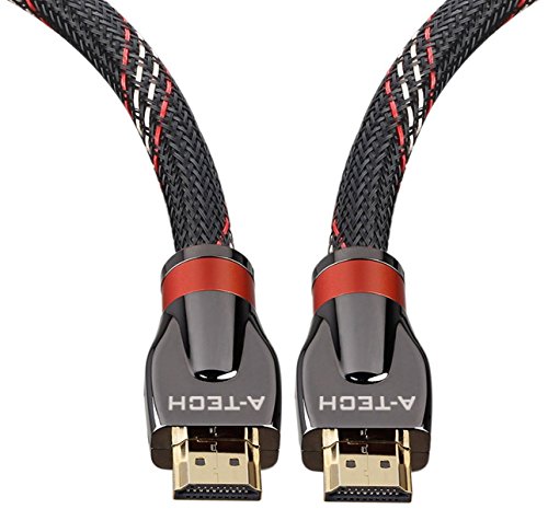 KPA-tech Ultra High Speed Hdmi Kabel 1m Audio Kabel Unterstützung Ethernet, 3D, 1080p und Audio Return (ARC) CL3 Funktion und mit 24k vergoldeten Stecker – Full Hd [Neueste Ver] - 3