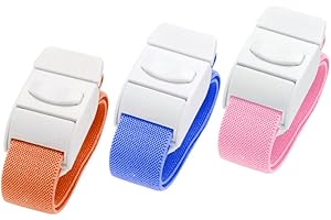 LATRAT Confezione da 3 colori diversi laccio emostatico medico, per infermiere militare medico pronto soccorso, ideale per medici e infermieri