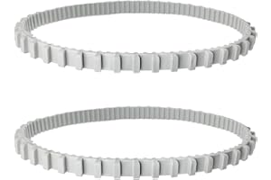 DEAWATER 2 Stück 9985006-R2 Poolreiniger-Zahnschiene (grau) Poolreiniger-Antriebsriemen für Maytronics Dolphin Teile Poolreiniger Modelle von 2006 bis heute Teilenummer 3295-133