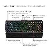 LIONCAST-SOFTWARE: Entscheide nicht nur über die Makrotastenbelegung, passe auch die Farben und LED-Beleuchtung deiner Tasten an mit der mitgelieferten Software (Kompatibel mit Microsoft Windows ab Version 7)