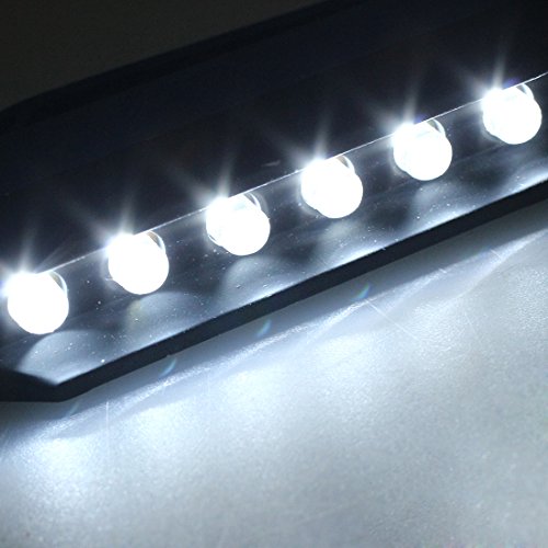 SODIAL (R) Arbeitslampe 6 LEDs Taschenlampe Licht Batterie Fuer Dringlichkeit - 7