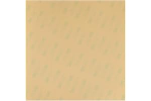 LIYING Toaiot Feuille de PEI lisse de surface de construction d'imprimante 3D 12 pouces/305 mm Plaque de construction d'épaisseur de 0,01 pouce adhésif puissant pour CR-10/10S/Pro Reprp MP Make Pro Tz 6