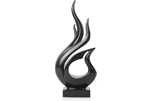 Aoneky OK Hand Gest Staty - Flamma Harts Skulptur Dekor, Modern Abstrakt Figur, Inredning Dekoration för Hem Kontor Rum Varda