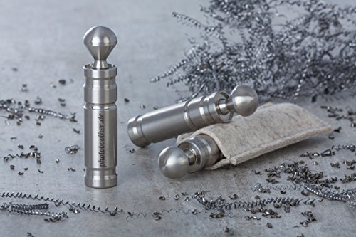 LITIM|home Design X Flaschenöffner Edelstahl | Kapselheber aus rostfreien Edelstahl | 9,5 x 2 x 2 cm 190g | Made in Germany (matt) - 4