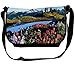 Produktbild Fashion Beautiful Scenery Printed Cross Body Single Shoulder Bag for Travel, Business
