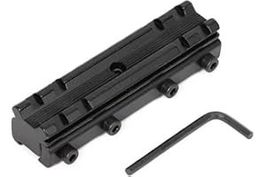 HOUSON Picatinny-Schiene Adapter, Picatinny Schiene Adapter 11 mm auf 20 mm Tactical Scope Extend Mount Adapter G0013