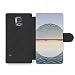 Produktbild Upside Down Sunset Sea Horizon Hipster Ledertasche Hülle für Samsung Galaxy S5