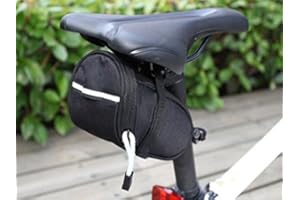 System-S Fahrrad Sattel Tasche Werkzeugtasche Schwarz