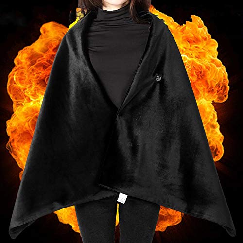 Preisvergleich Produktbild MOOSAGE USB Beheizte Warm Schal Carbon-Faser-Heizung Schal Heizdecke