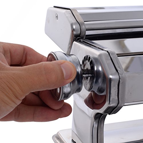 Nudelmaschine Edelstahl Pasta Pastamaker Pastamaschine Spaghetti Nudeln Küche Maschine - 7