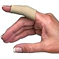 Flents Finger Sleeves, Pain Relief for Arthritis, Inflammation, Tendonitis, &was Athletic Stress, Plastic Plastic Wrap for Support & Compression