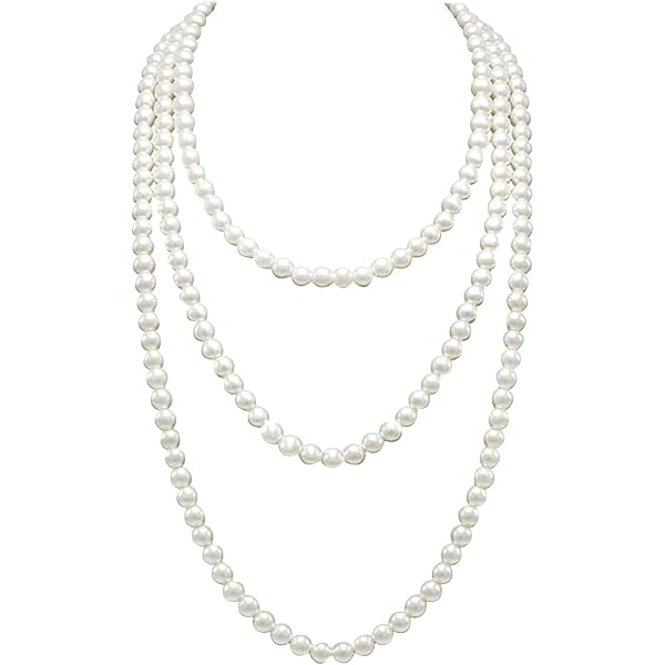 Collier Perles Argent 925 Femme - Minimaliste, Longueur Ajustable, Idéal Mariage Ou Cadeau - 3