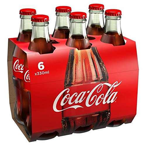 Preisvergleich Produktbild Coca-Cola- Glasflaschen (6X330Ml)