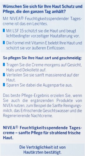 Nivea Feuchtigkeitsspendende Tagespflege, 4er Pack (4 x 50 ml) - 2