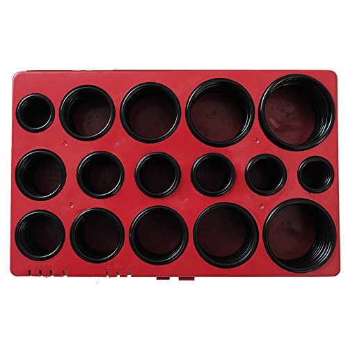 O-Ringe Dichtungsring Sortiment Dichtungsringe Gummi Set 419 tlg Werkzeug - 5