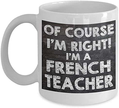 School French Teacher Novelty Gift Mug
