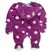 Kite Baby Girls Starry Long Sleeve Snowsuit, Pink (Magenta), 0-3 Months