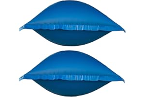 pologmase Coussins D'hivernage pour Piscine, Oreiller d'air De Piscine, Oreillers De Piscine pour Piscines Hors Sol, Coussin d'air De Piscine De 4 X 4 Pieds, Oreiller De Piscine d'hiver Extra 0,4 Mm