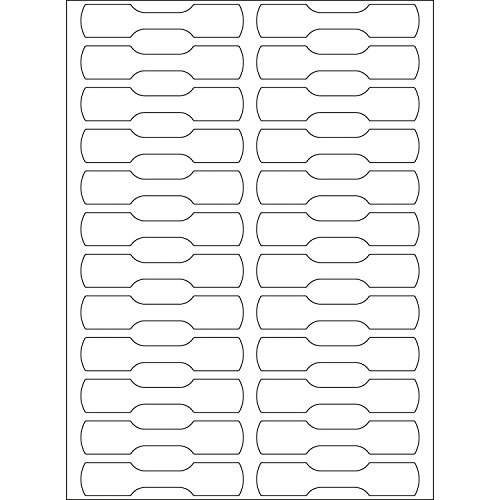 Herma 2510 - Etiquetas joyer a 10x49 mm blancas cartoncillo mate 600 unidades color blanco Herma 2510 - Etiquetas joyer a 10x49 mm blancas cartoncillo mate 600 unidades color blanco