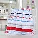 Cartoon Bus "I LOVE LONDON"Quilts/ Duvets Lightweight for Babys Kids Doubles Single Bed All Season Available 3 Sizes for Your Choice (180cm*200cm)