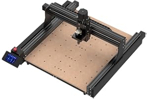 BOROCO TTC 450 CNC Fräsmaschine, CNC Holzfräser 3-Achsen-Metallfräsmaschine, Graviermaschine zum Gravieren von Holz, Acryl, MDF, PCB-Kunststoffen, Arbeitsbereich 460x460x80mm