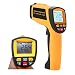 Produktbild Digital Laser Infrarot Thermometer IR Pyrometer berührungslos Temperaturmessgerät Temperaturmesser -58~2102 (-50°C-1150°C), LCD Beleuchtung mit Dual Laser visuelles Target, High / Low Temp Alarm