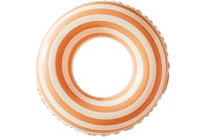 NAIXUE Flotteurs De Piscine Gonflables Anneaux De Bain Simples Flotteurs De Piscine À Rayures Vintage Summer Pool Party Toy Accessoires Photo Tubes De Piscine Nouveauté Pool Toy Gonflables De Piscine