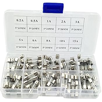 10 Stück ESKA G-Sicherungseinsatz Feinsicherung M 6,3A 5x20mm 521.025 Mittelträge: Amazon.de ...