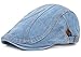 Produktbild bigboba Herren Vintage Denim flach fahren Beret Hat Cabbie Hat Herren Schiebermütze Kappen für Frauen dark blue 1