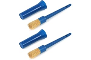 AOEVUIR 2pcs Spazzola per zoccoli di cavallo Spazzola per zoccoli con cappuccio in pelo di maiale Spazzola per zoccoli per cura degli zoccoli