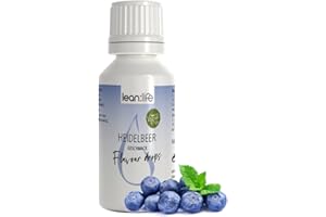 ‎LEAN:LIFE Lean:Life - Flavour Drops 30 ml - Heidelbeere - Aroma Tropfen für Lebensmittel - zuckerfrei und kalorienarm