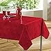 Produktbild Décor Ligne 1710050 Nappe Béton Ciré Rouge 140 X 240 Cm - 1710050, Tischdecke Pvc Rechteckige, 140 X 240 Cm, Beton Cire, Decorline Faux,Uni, Rot