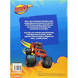 ¡A toda mecha! (Blaze y los Monster Machines. Actividades)