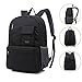 Price comparison product image 15.6 inch Working backpack / Business Backpack / Laptop Backpack for Men and Women, Black Lightweight Water Resistant Shoulder Casual Bag for School, Work, Travel (Black)