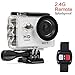Price comparison product image Action Sports Camera Sport DV Waterproof Wrist Remote - Full HD 1080P Wifi Sports Cam - Carrying Case - 2 inch Screen - Head Strap - 20 Accessories Included