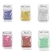 12 Colors / Set Mirror Mermaid Nail Glitter Powder Gorgeous Nail Art Chrome Pigment Glitters (12 colors a set)