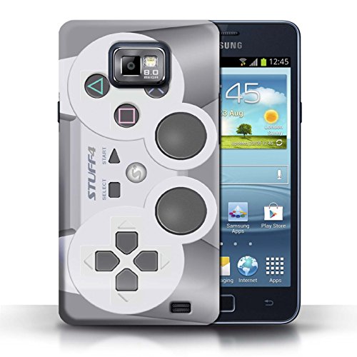 Preisvergleich Produktbild Gedruckt Schutzkoffer Schutzhüllen / Hülle für Samsung Galaxy S2 / SII / Playstation (PS1) Muster / Spielkonsolen Kollektion