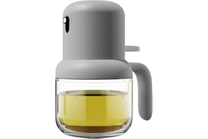 GMYIAK Oil Spray Bottle 180ml Oil Sprayer Leakproof and Easy to Clean Kitchen Utensils Baking Salads BBQ Fryer Cooking