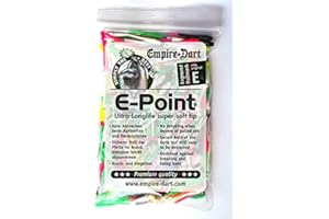 Empire Dart Softdartspitzen - E-Point - 2BA - lang - gemischt - 500 Stück