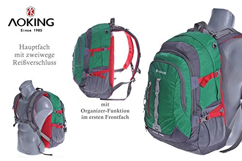 Multifunktionsrucksack 1-A Verarbeitung „sehr hohe Qualität“ / Rucksack / Schule Arbeit & Freizeit / Bag A / 4 Outdoor Schulrucksack Sport - 3