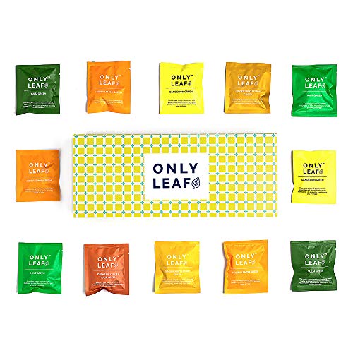 Only Leaf Green Tea Health Box, 24 Teabags, 6 Flavours, 50 g RS.249 (45.00% Off) - Amazon