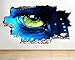 Produktbild R908 Cool Avatar Eye Kinder Schlafzimmer zerstörten Wand Aufkleber 3D Kunst Aufkleber Vinyl Raum