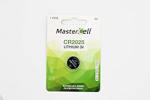 MASTER U-POWER CR2025 3V Batteria a bottone al litio, blister singolo - Lunga durata
