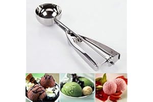 TOP VENDOR New Professional Quality Ice Cream Scooper Spoon Stainless Steel Scoop Ice Cream Spoon Mash Potato Food Baller 5/6cm