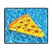 Produktbild Koergp Mauspad für Gaming, Pizza, Sommer, aufblasbar, Pool Float Computer Mauspad, 25 x 30 cm