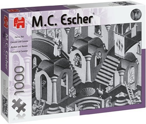 Escher Concave & Convex Jigsaw Puzzle (1000 piece)