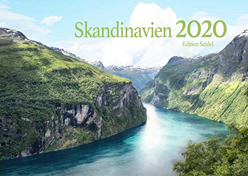 Edition Seidel Skandinavien Premium Kalender 2020 DIN A3 Wandkalender Norwegen Schweden Dänemark Island Finnland